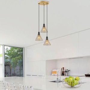 Lustra, Fulgor, 942FLG1496, Metal, Auriu imagine