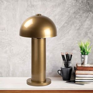 Lampa de masa, Fulgor, 942FLG1847, Metal, Auriu imagine