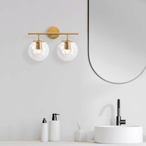 Aplica de perete, Fulgor, 942FLG2154, Metal, Auriu imagine