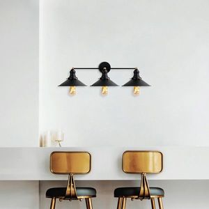 Aplica de perete, Fulgor, 942FLG2164, Metal, Negru/Maro antic imagine