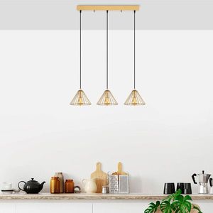 Lustra, Fulgor, 942FLG1498, Metal, Auriu imagine