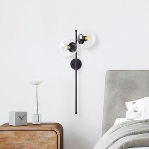 Aplica de perete, Fulgor, 942FLG2148, Metal, Negru imagine