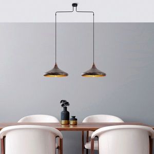 Lustra, Fulgor, 942FLG1402, Metal, Patina imagine