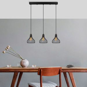 Lustra, Fulgor, 942FLG1620, Metal, Negru/Maro antic imagine