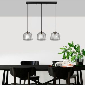 Lustra, Fulgor, 942FLG1417, Metal, Negru/Maro antic imagine