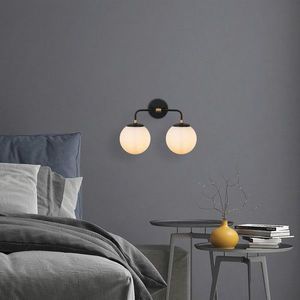 Aplica de perete, Fulgor, 942FLG2176, Metal, Negru / Antic / Crem imagine