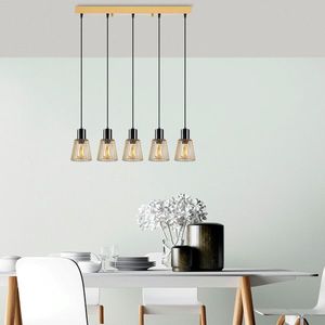 Lustra, Fulgor, 942FLG1463, Metal, Auriu imagine
