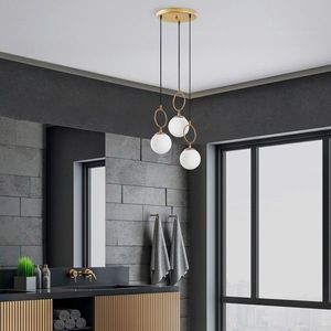 Lustra, Fulgor, 942FLG1654, Metal, Auriu imagine