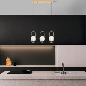 Lustra, Fulgor, 942FLG1666, Metal, Auriu imagine