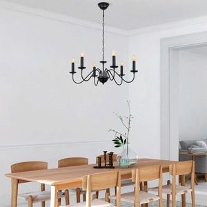 Lustra, Fulgor, 942FLG1306, Metal, Negru/Maro antic imagine