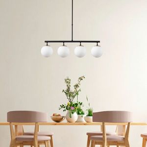 Lustra, Fulgor, 942FLG1190, Metal, Negru / Auriu / Alb imagine