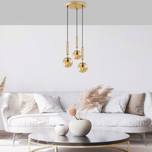 Lustra, Fulgor, 942FLG1472, Metal, Auriu imagine