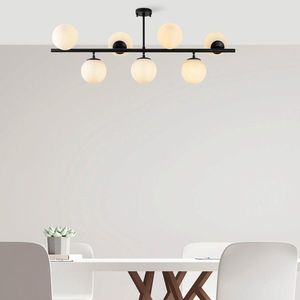 Lustra, Fulgor, 942FLG1216, Metal, Negru imagine