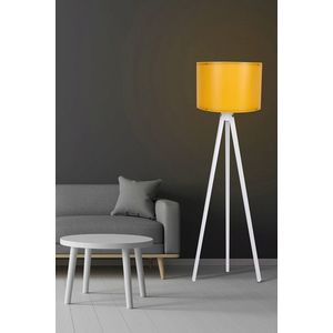 Lampadar, FullHouse, 390FLH1107, MDF, Galben/Alb imagine