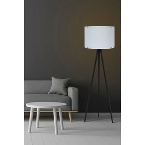 Lampadar, FullHouse, 390FLH1122, MDF, Alb/Negru imagine