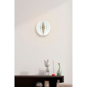 Aplica de perete, FullHouse, 390FLH2113, Half Sphere Sconce , Alb imagine