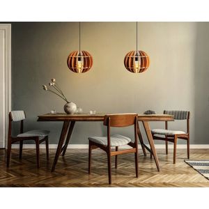 Lustra, FullHouse, 390FLH1511, MDF, Maro imagine