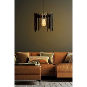 Lustra, FullHouse, 390FLH1522, MDF, Negru imagine