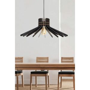 Lustra, FullHouse, 390FLH2133, MDF, Negru imagine