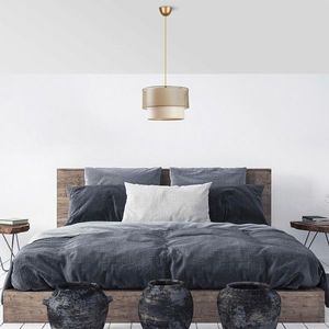 Lustra, FullHouse, 390FLH1813, Metal, Crem / Aur imagine