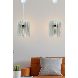 Lustra, FullHouse, 390FLH1588, MDF, Alb imagine