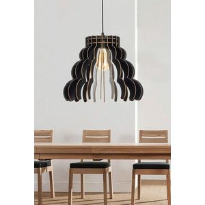 Lustra, FullHouse, 390FLH2136, MDF, Negru imagine