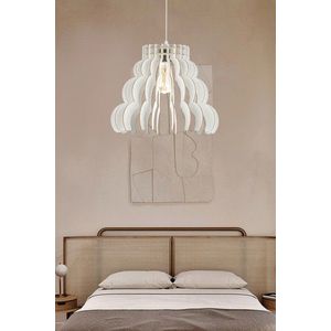 Lustra, FullHouse, 390FLH2135, MDF, Alb imagine