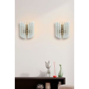 Aplica de perete, FullHouse, 390FLH2126, MDF , Alb imagine