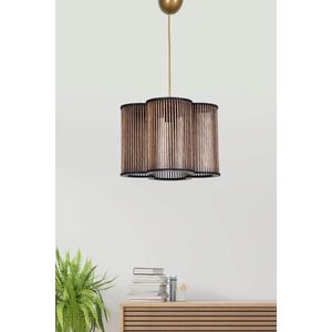 Lustra, FullHouse, 390FLH1599, Metal, Negru / Aur roz imagine