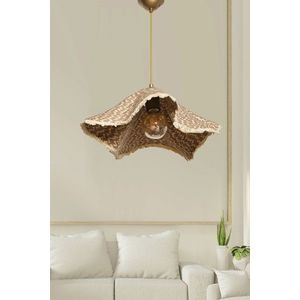 Lustra, Hmy Design, 687HMY1202, Metal, Ecru / Maro imagine