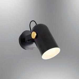 Aplica de perete, Lightric, 414LRC1572, Negru imagine