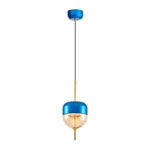 Lustra, Lightric, 414LRC1803, Albastru imagine