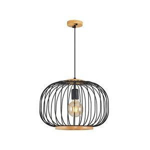 Lustra, Lightric, 414LRC1277, Negru imagine