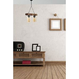 Lustra, Luin, 534LUN3369, Lemn, Galben imagine