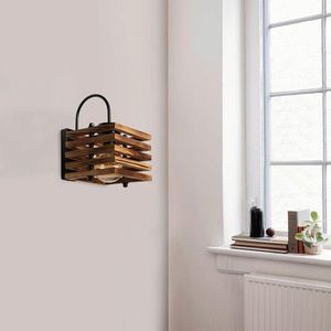 Aplica de perete, Luin, 534LUN3835, Metal, Maro imagine