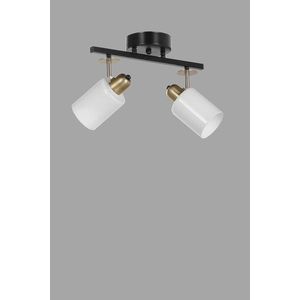 Lustra, Luin, 534LUN3760, Metal, Alb/Negru imagine