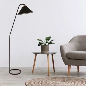 Lampadar, Luin, 534LUN4188, Metal, Negru imagine
