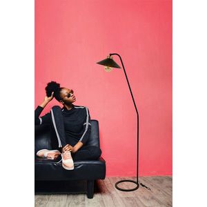 Lampadar, Luin, 534LUN4186, Metal, Negru imagine