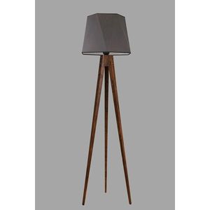 Lampadar, Luin, 534LUN3278, Lemn de brad, Gri inchis imagine
