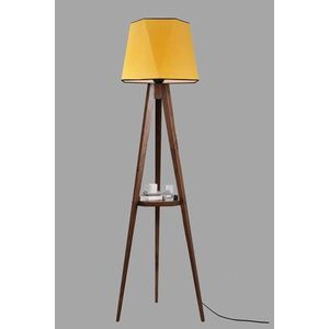 Lampadar, Luin, 534LUN3258, Lemn, Muștar / Maro imagine