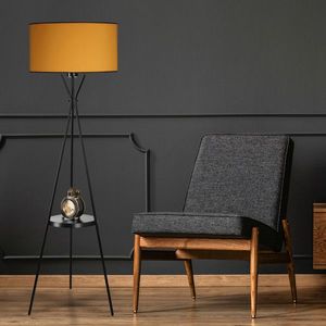 Lampadar, Luin, 534LUN3714, Metal, Galben mustar imagine