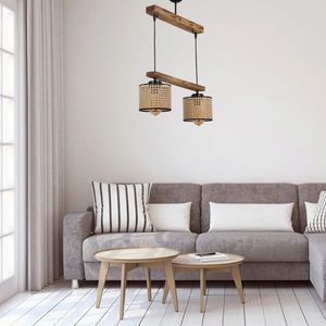 Lustra, Luin, 534LUN3386, Lemn, Vintage imagine