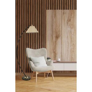 Lampadar, Luin, 534LUN4197, Metal, Negru imagine