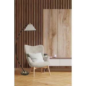 Lampadar, Luin, 534LUN4198, Metal, Gri deschis imagine