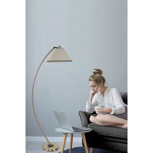 Lampadar, Luin, 534LUN4202, Metal, Gri deschis imagine