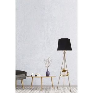 Lampadar, Luin, 534LUN3684, Metal, Negru imagine