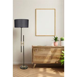 Lampadar, Luin, 534LUN4331, Metal, Negru imagine