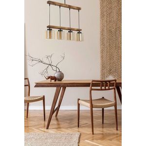 Lustra, Luin, 534LUN3379, Lemn, Vintage imagine