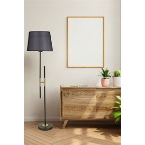 Lampadar, Luin, 534LUN4335, Metal, Negru imagine