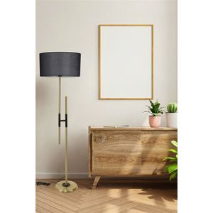 Lampadar, Luin, 534LUN4316, Metal, Negru imagine